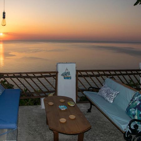 Balcony On The Rocks Villa Agioi Saranta Exterior photo